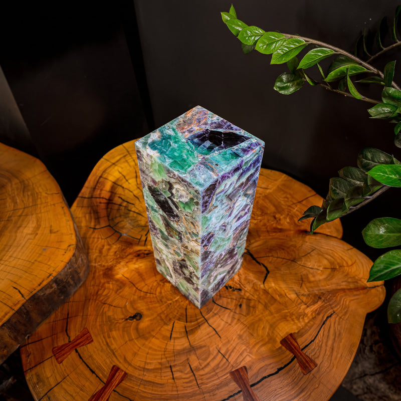 Fluorite Crystal Table Lamp #3 (Small Size), photo 8 of 8