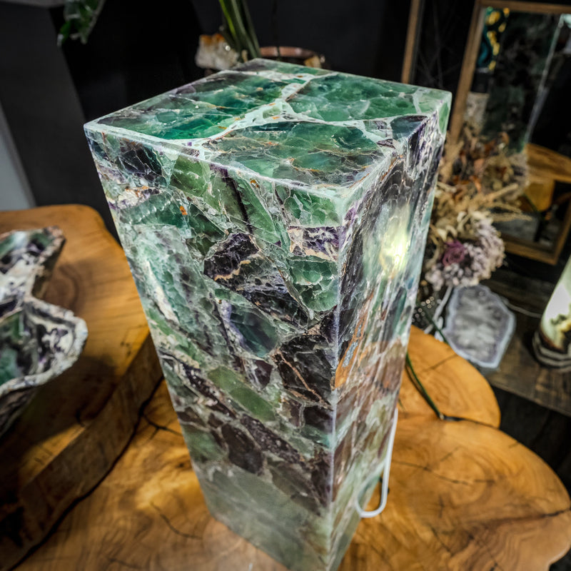 Fluorite Crystal Table Lamp (Medium Size) #3, photo 15 of 15