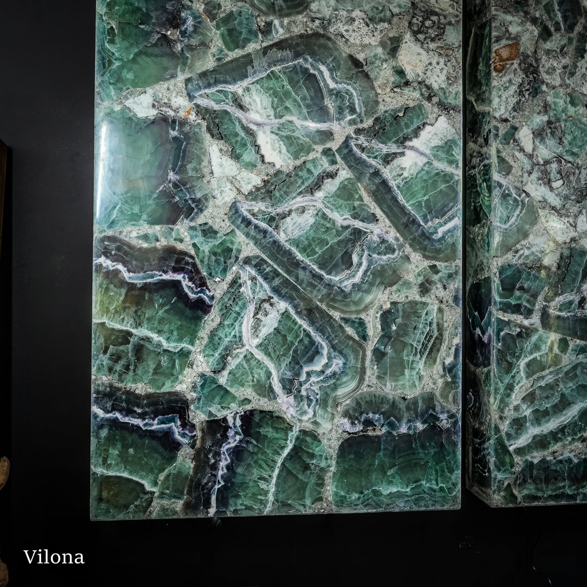 Fluorite Crystal Wall Panels #6 (Pair), photo 15 of 17