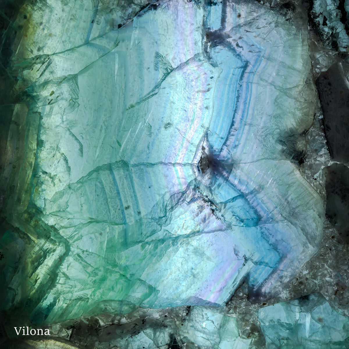 Fluorite Crystal Wall Panels #6 (Pair), photo 12 of 17