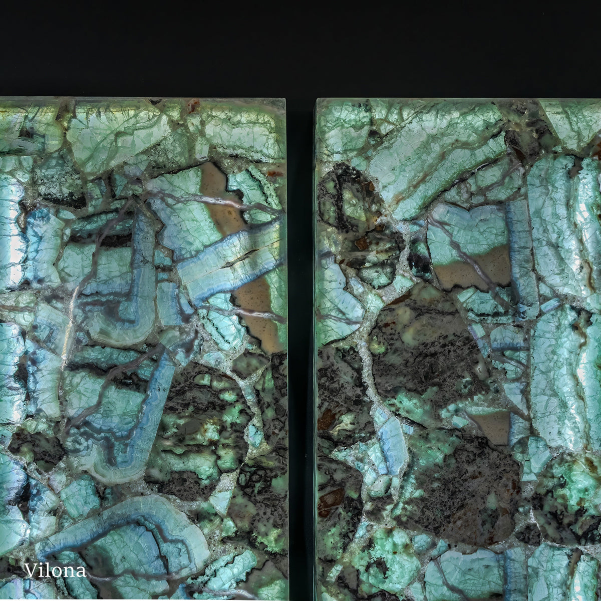 Fluorite Crystal Wall Panels #6 (Pair), photo 6 of 17