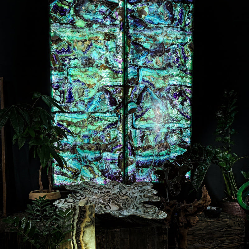 Fluorite Crystal Wall Panels (Set #6), photo 7 of 14