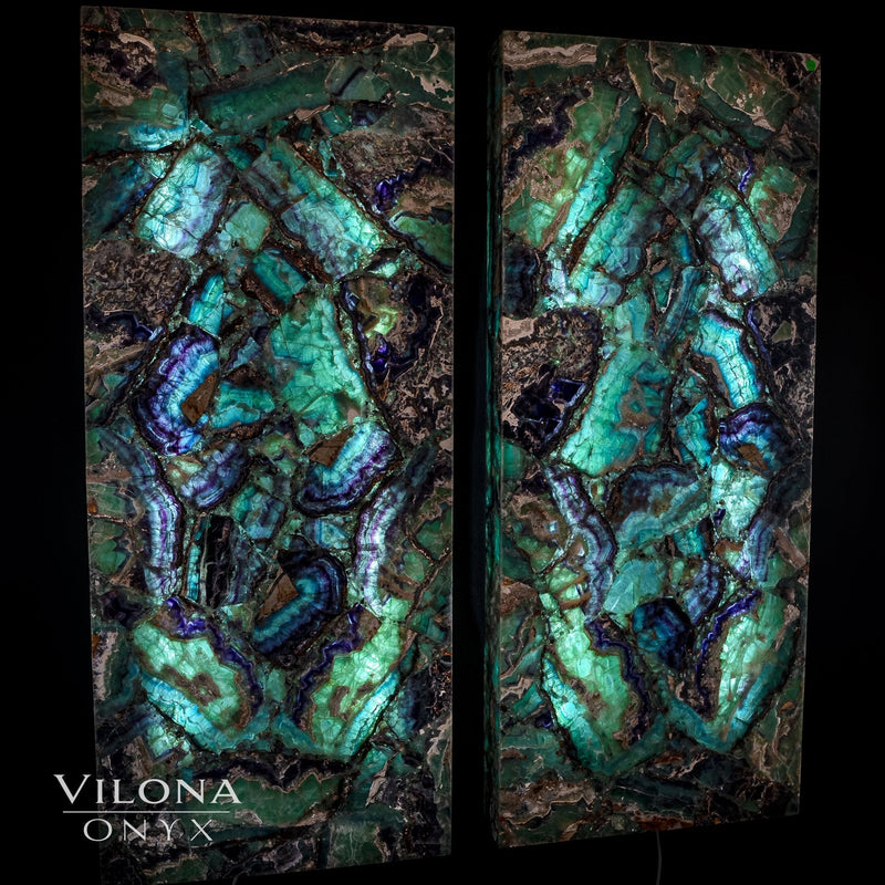 Fluorite Crystal Wall Panels (Set #7), photo 8 of 11