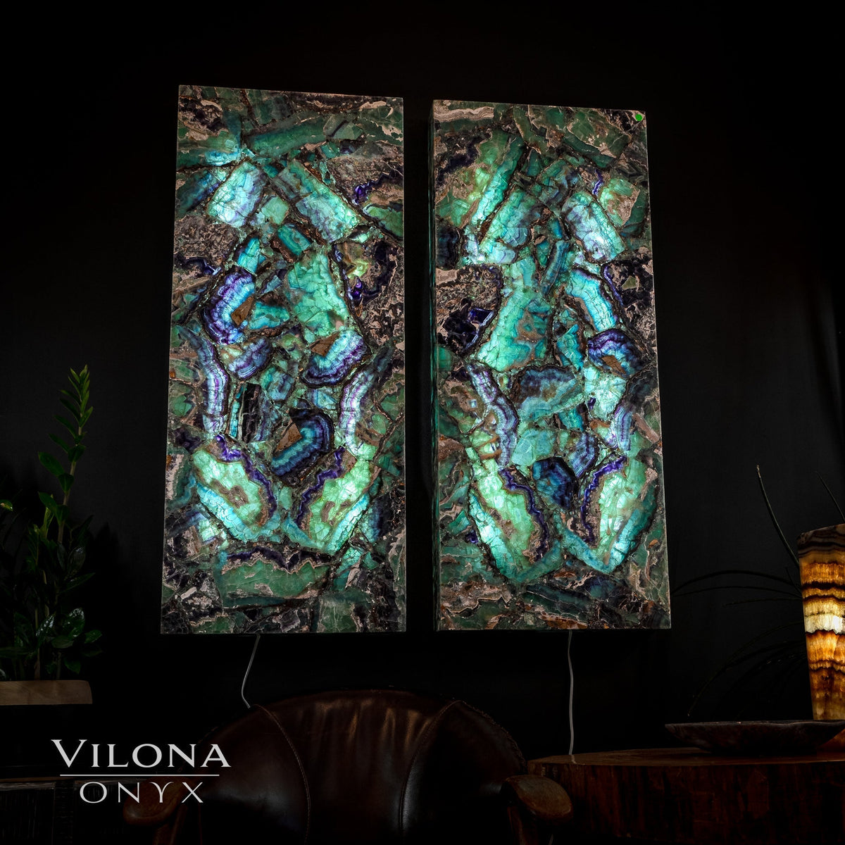 Fluorite Crystal Wall Panels (Set #7), photo 10 of 11