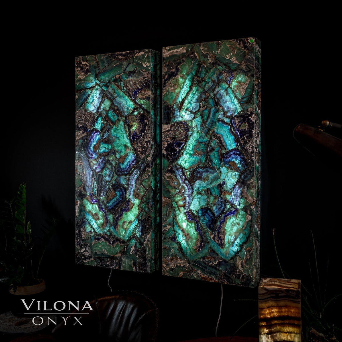 Fluorite Crystal Wall Panels (Set #7), photo 6 of 11