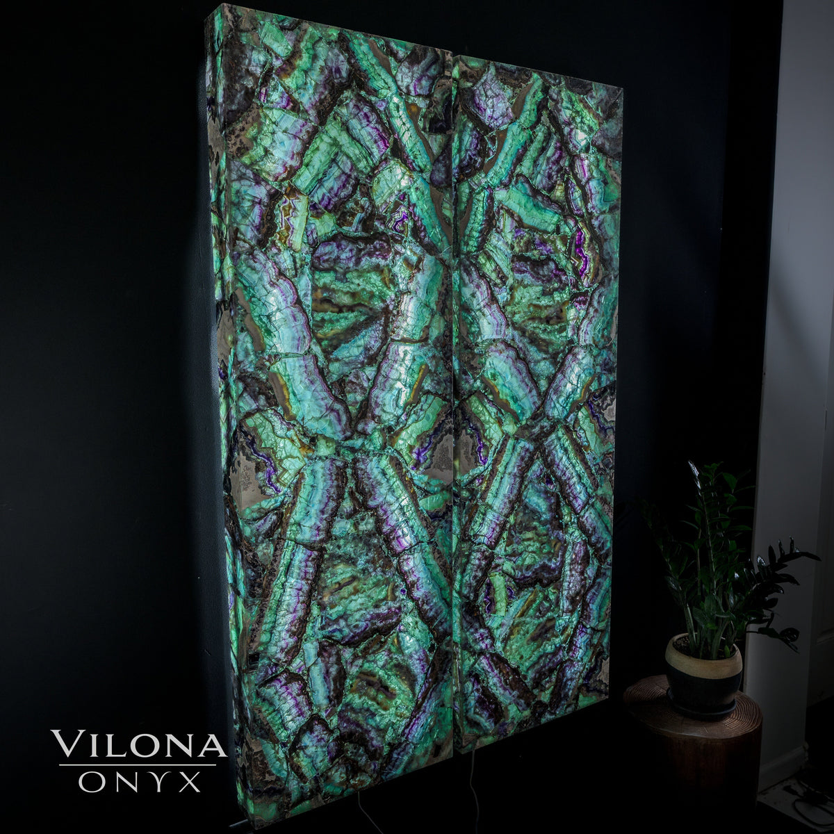 Fluorite Crystal Wall Panels (Set #8) Mosaic, photo 10 of 13