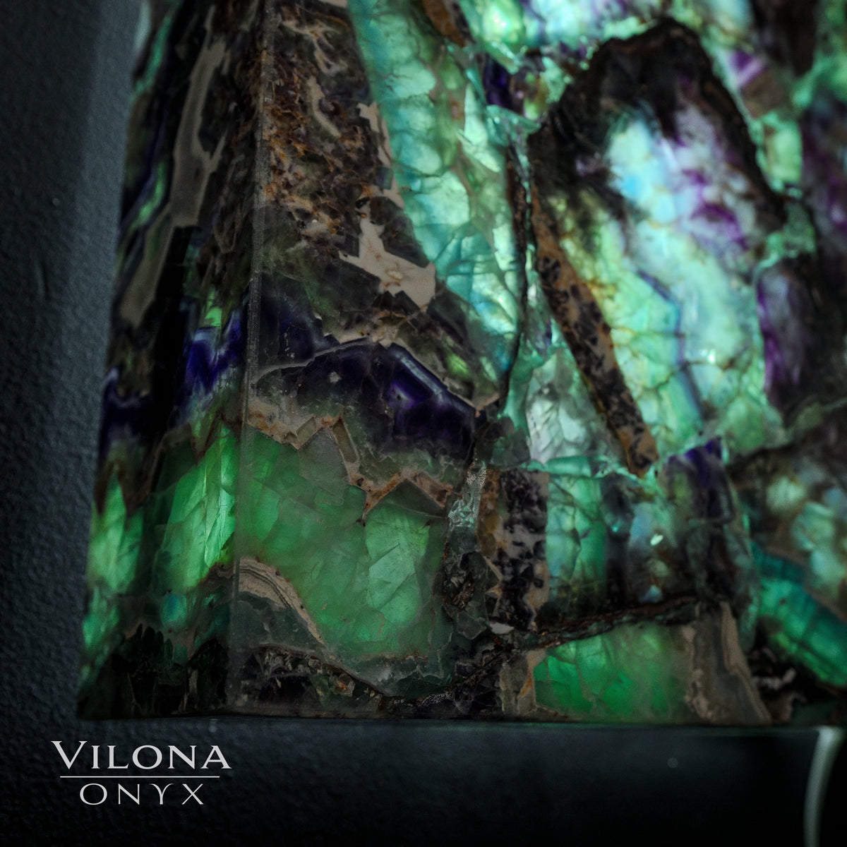 Fluorite Crystal Wall Panels (Set #8) Mosaic, photo 8 of 13
