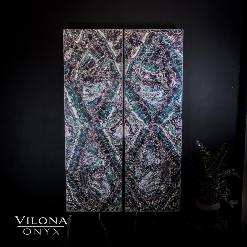 Fluorite Crystal Wall Panels (Set #8) Mosaic, photo 12 of 13