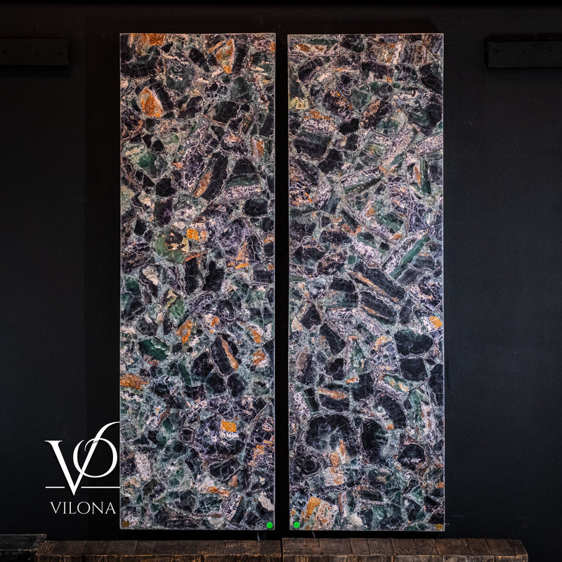 Fluorite Crystal Wall Panels (Set #9) Mosaic, photo 12 of 12