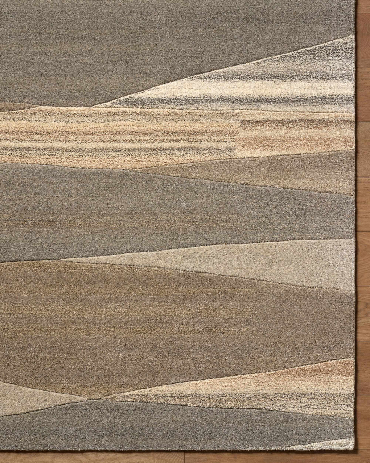 Forum Taupe Modern Wool Rug, photo 18 of 18