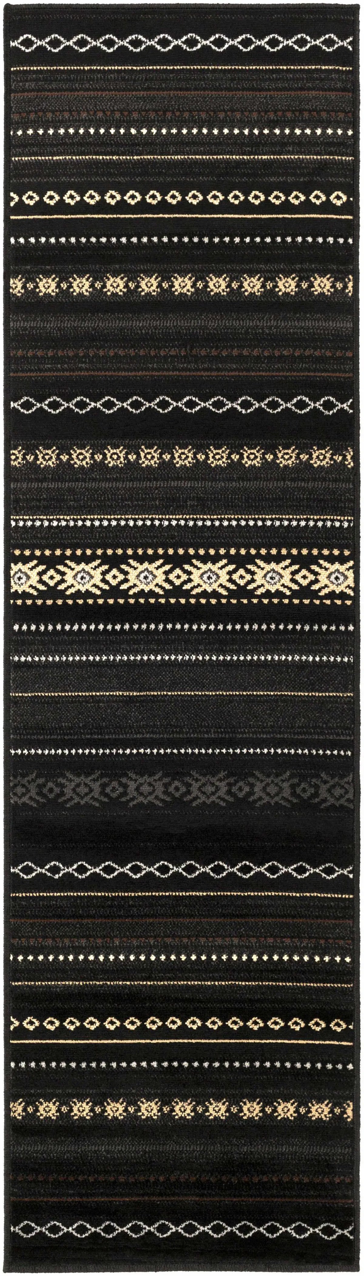 Fogertown Black Western Rug, photo 8 of 8
