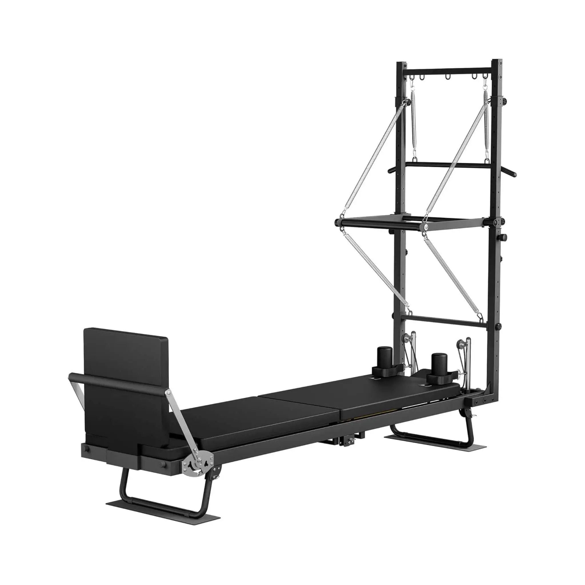 Core Pilates Foldable Dual Resistance Pilates Reformer Machine With Tower (SAK96041) by SAKSBY WHOLESALE