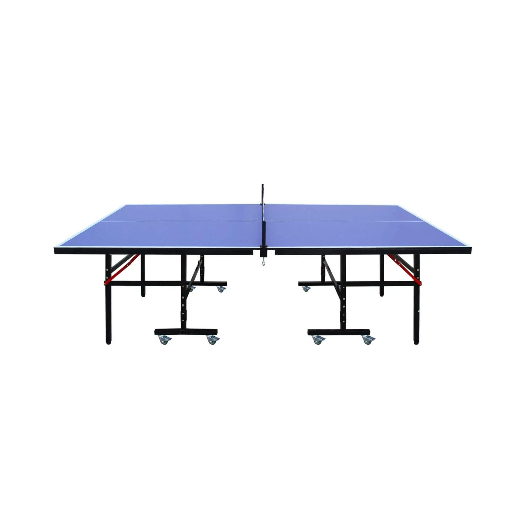 8FT Foldable Midsize Table Tennis Table Set With Paddles, Balls, And Net (SAK14735) by SAKSBY WHOLESALE