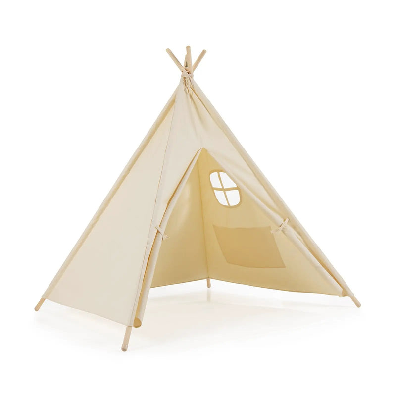Foldable Kids Canvas Teepee Play Tent by DirectDeals
