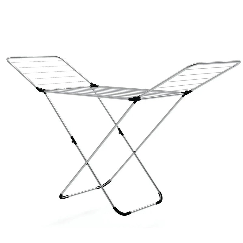 Folding Clothes Drying Rack with Adjustable Wings for Indoor and Outdoor Use by DirectDeals