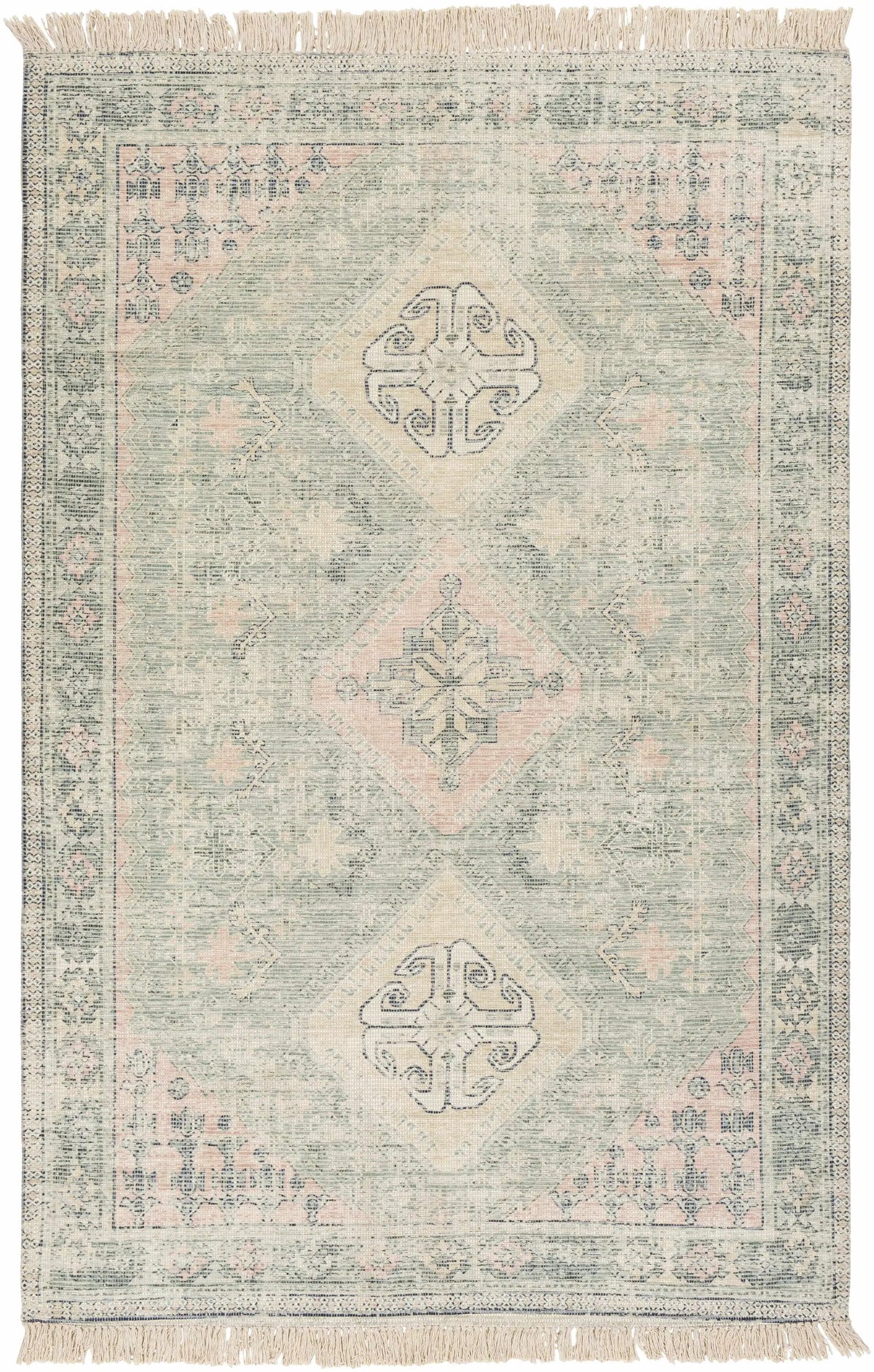 Foraker Sage Green Cotton Rug