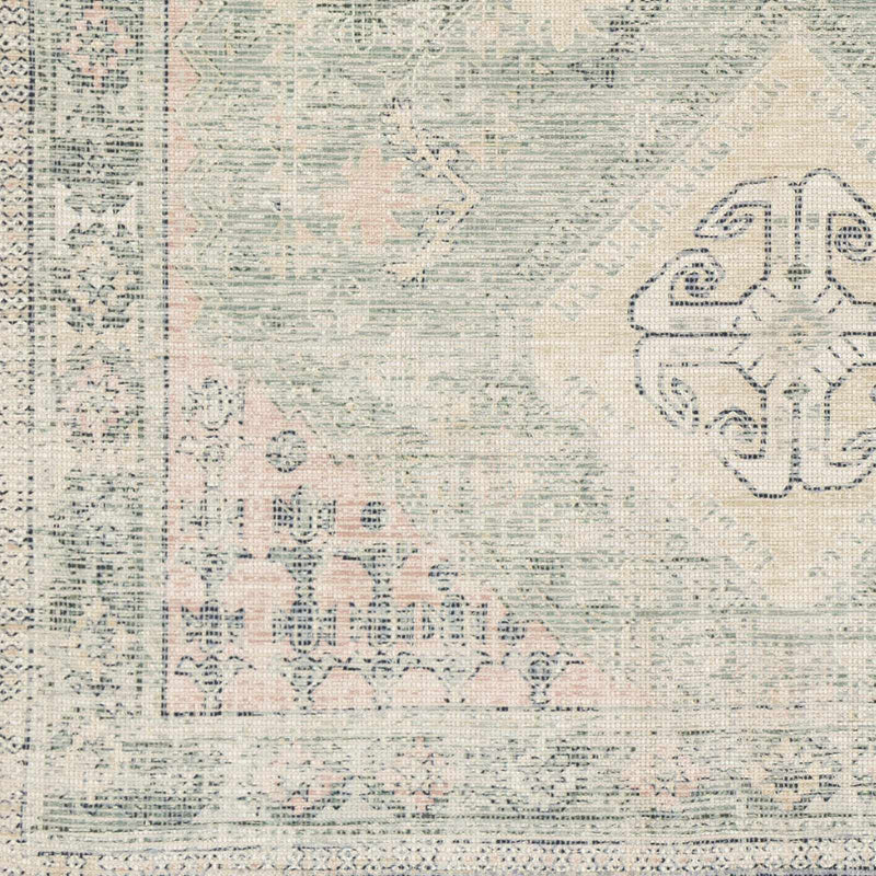 Foraker Sage Green Cotton Rug by Boutique Rugs
