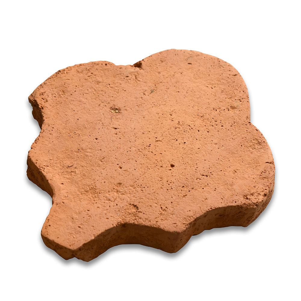 Forma De Ventilador Natural Fan Shape Terracotta Tiles 6 3/4x6 1/2 Terracotta Natural 6x6 Tiles — 1
