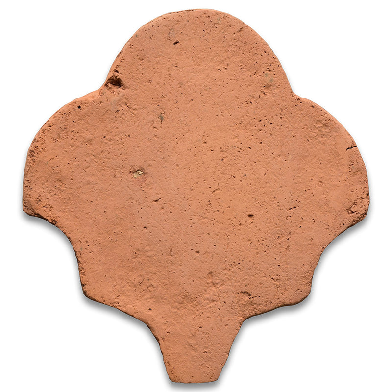 Forma De Ventilador Natural Fan Shape Terracotta Tiles 6 3/4x6 1/2 Terracotta Natural 6x6 Tiles
