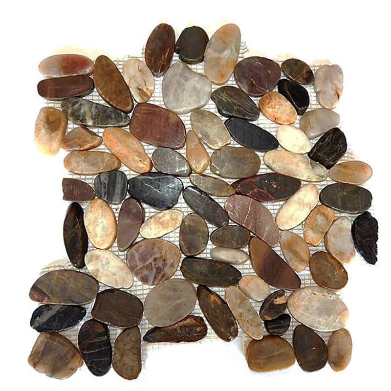 Forrest Natural Pebble Mosaics 12x12 Pebble Natural 12x12 Mosaics