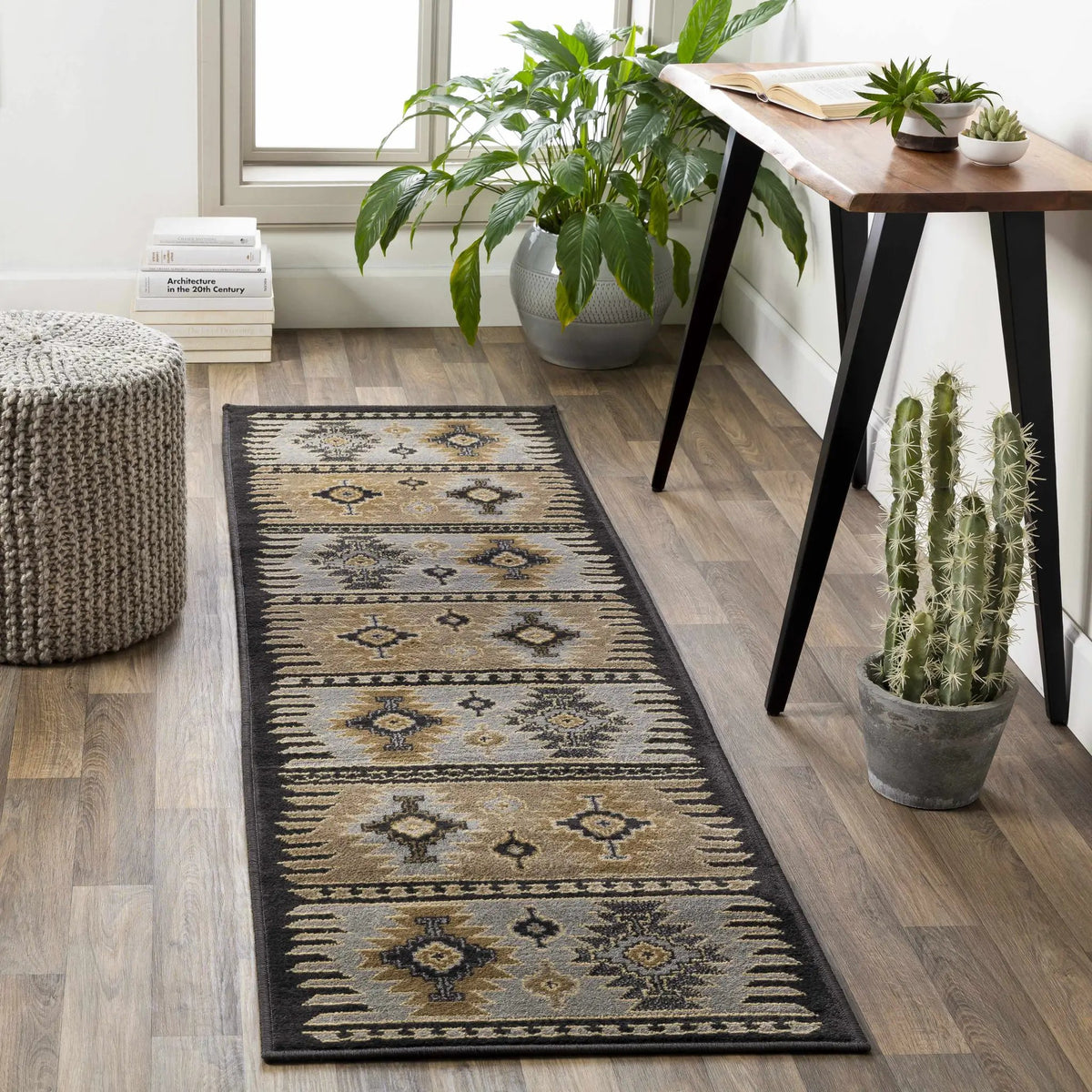 Foxburg Area Rug, installed in a room 2