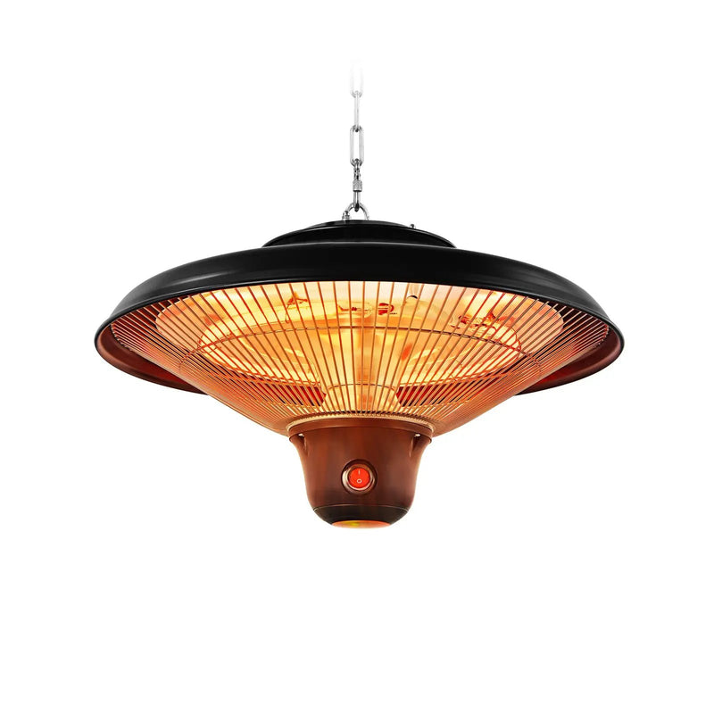 1500W Electric Hanging Ceiling Mounted Infrared Heater with Remote Control by DirectDeals