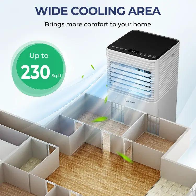 8000 BTU 3-in-1 Air Cooler with Dehumidifier and Fan Mode, photo 6 of 11