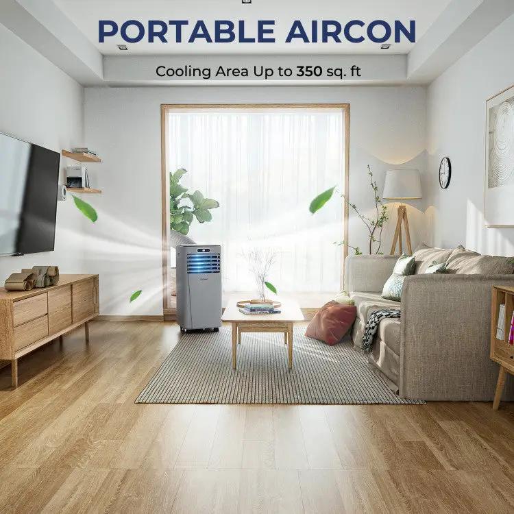 10000 BTU 4-in-1 Portable Air Conditioner with Dehumidifier and Fan Mode by DirectDeals