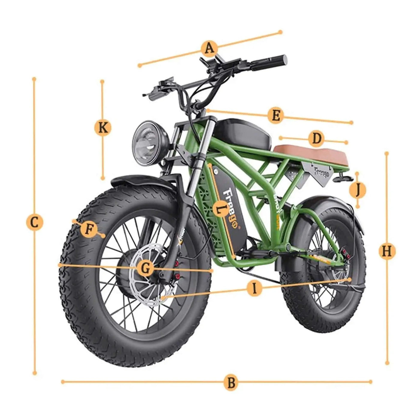 Freego Shotgun Flash F3 Pro Max Electric Dual Motor Bike, 1000W (SAK41583) by SAKSBY WHOLESALE