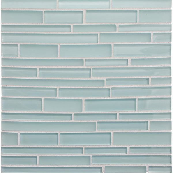 Fresco Gloss/matte Interlocking Slides Glass Mosaics 12x12