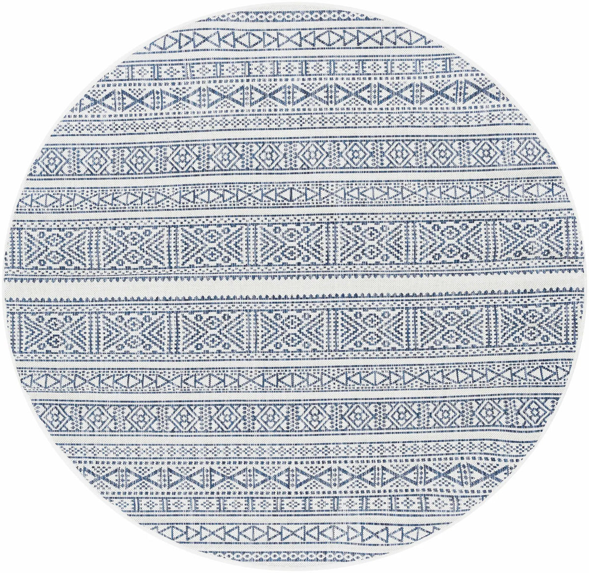 Freshwater White&Blue Outdoor Rug - Clearance, photo 5 of 12