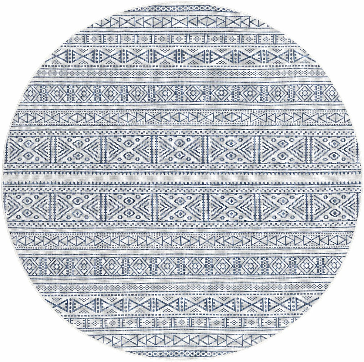 Freshwater White&Blue Outdoor Rug - Clearance, photo 3 of 12