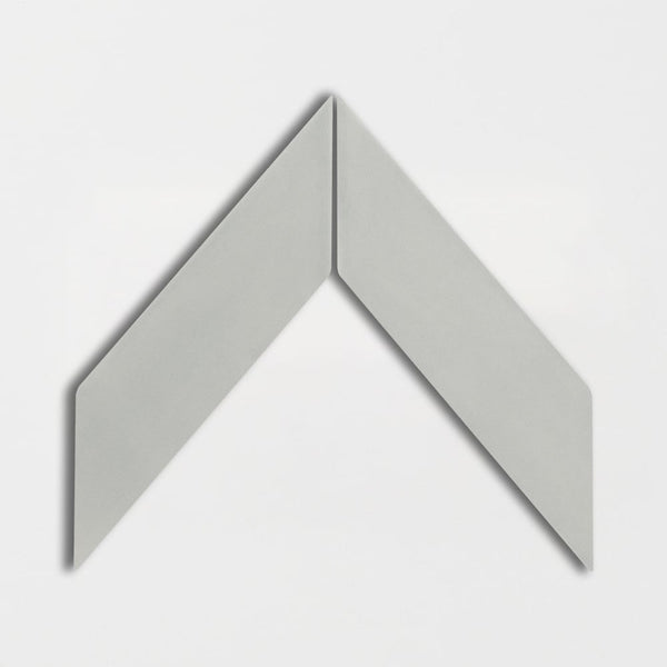 Pebble Glossy Chevron Ceramic Tiles 2x6