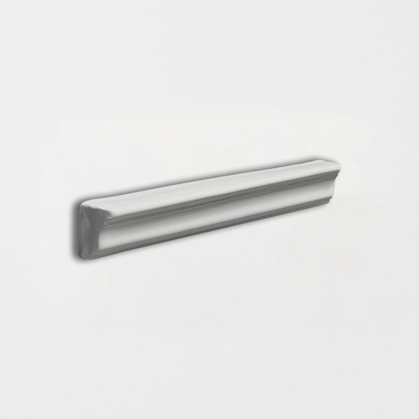 Pebble Glossy Finish Trim Ceramic Moldings 1x6