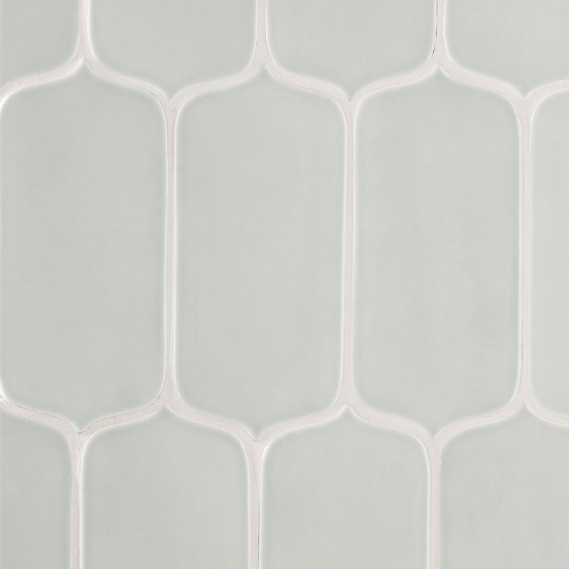 Pebble Glossy Tear Field Ceramic Tiles 3 5/8x8 Ceramic Glossy 2x8 Tiles — 2