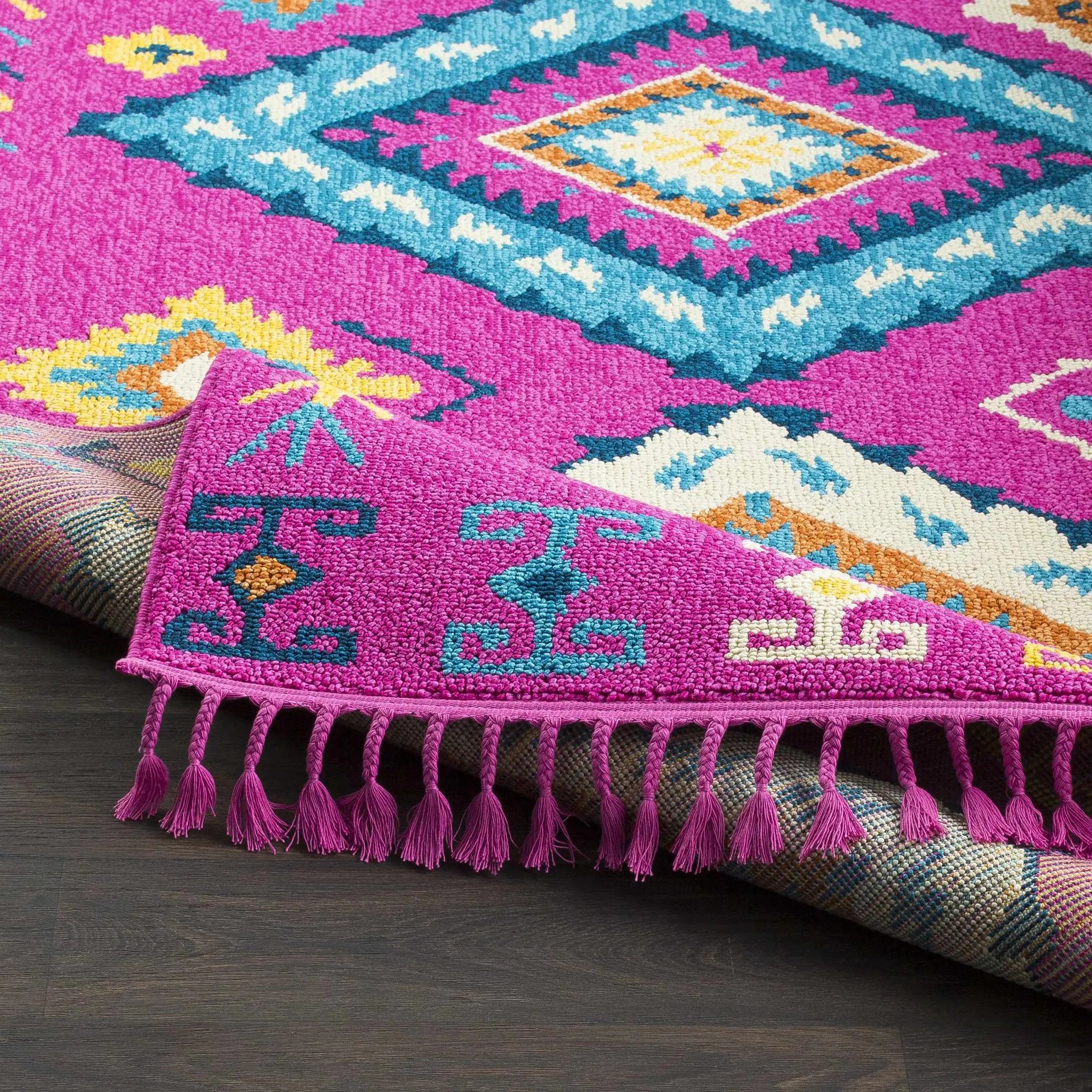 Franktown Magenta Carpet - Clearance by Boutique Rugs