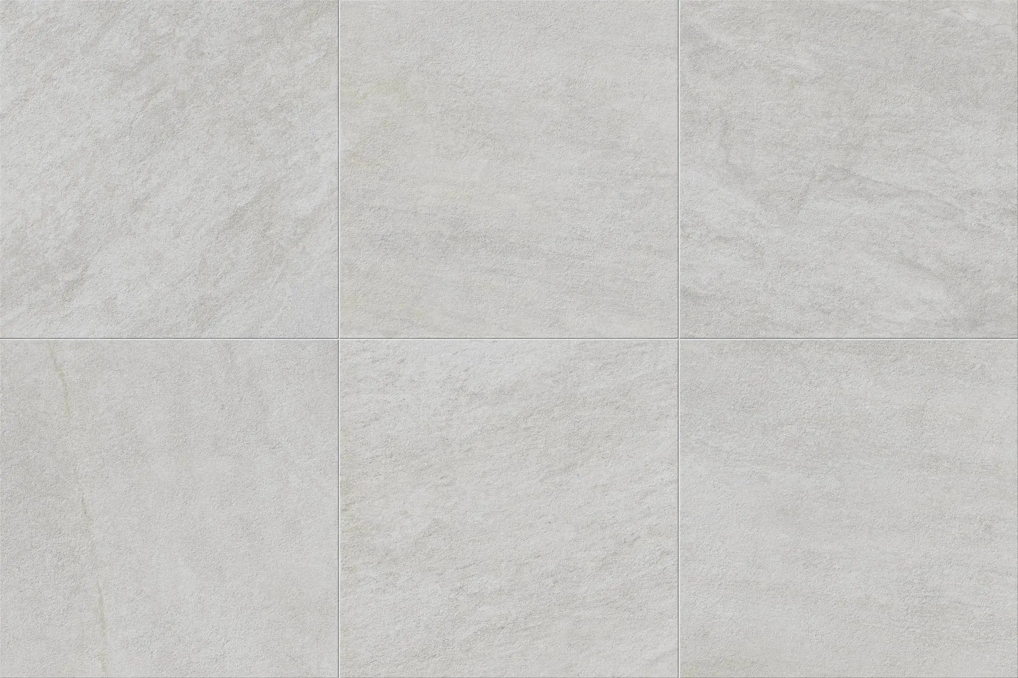 Frontier20 Arctic White L Shape Mitered Edge Quartz Look Porcelain Moldings 12x24 by landmarkceramics
