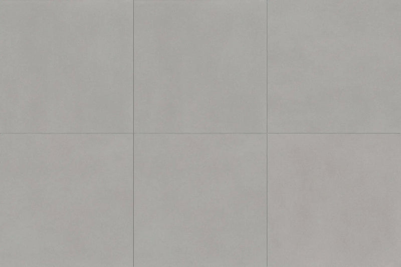 Frontier20 Cosmopolitan Ash Double Mesh Stone Look Porcelain Moldings 24x24 by landmarkceramics