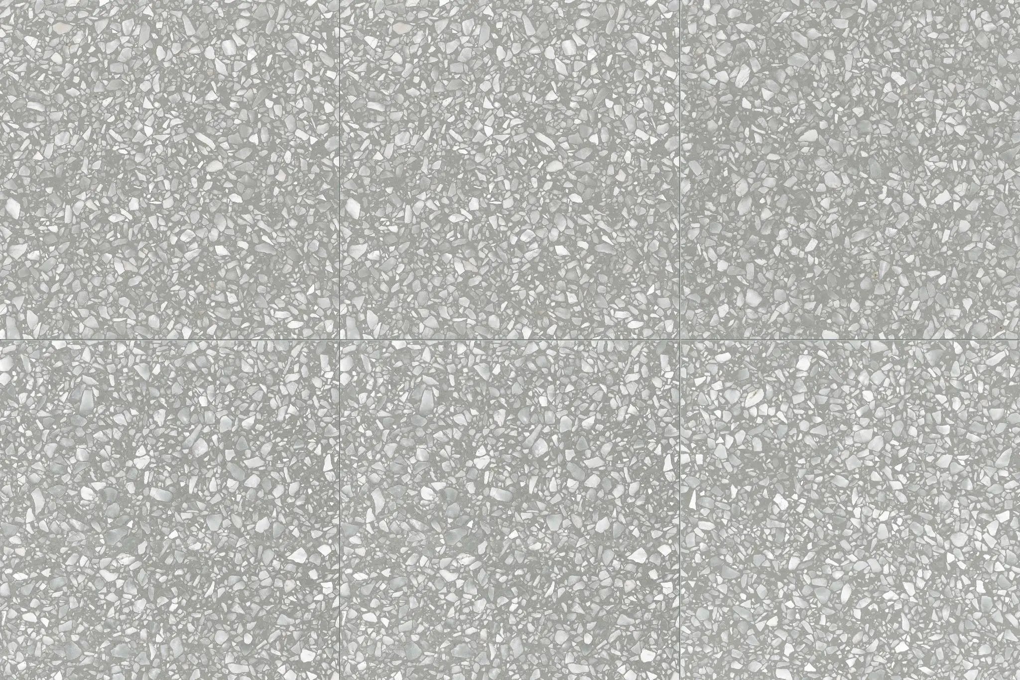 Frontier20 Fashion Grey Coping & Stair Tread Terrazzo Look Porcelain Moldings 12x24 by landmarkceramics
