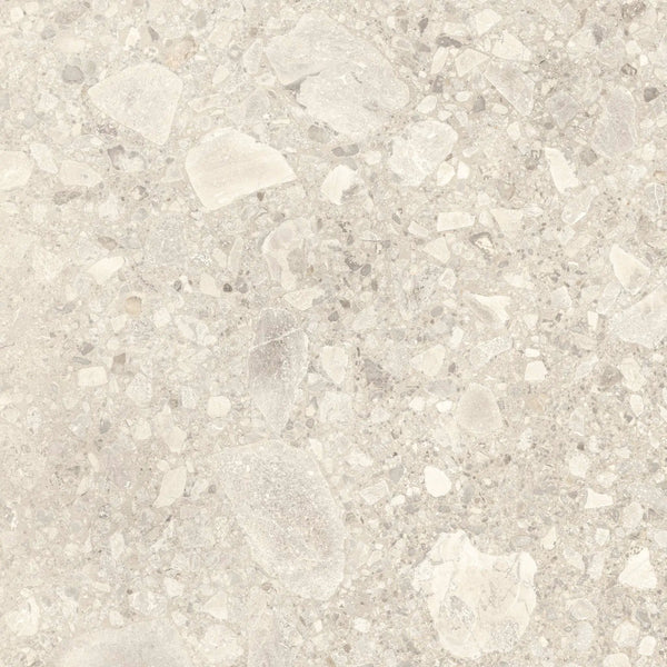 Frontier20 Ivory L Shape Mitered Edge Corner Right Limestone Look Porcelain Moldings 12x24