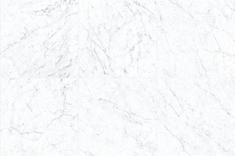 Frontier20 Michelangelo Extra White Riser Marble Look Porcelain Moldings 8x24 by landmarkceramics