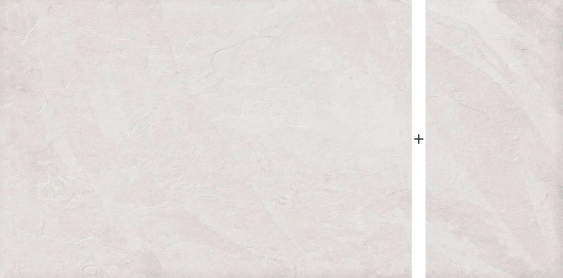 Frontier20 Montauk Grey Mix + Slate Look Porcelain Pavers 24x48 by landmarkceramics