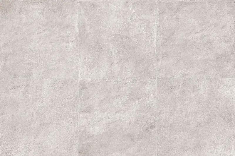 Frontier20 Passion Silver Coping & Stair Tread Corner Right Concrete Look Porcelain Moldings 12x24 by landmarkceramics