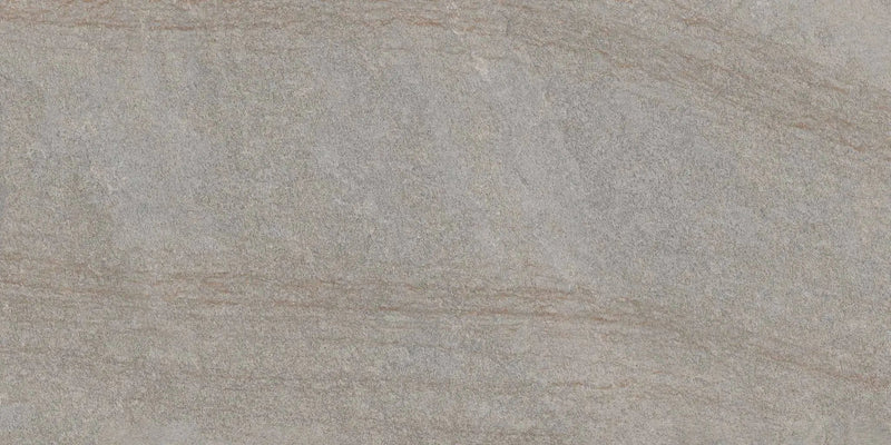 Frontier20 Silver Quartz Grip Stair Tread Bullnose Look Porcelain Moldings 12x24 by landmarkceramics