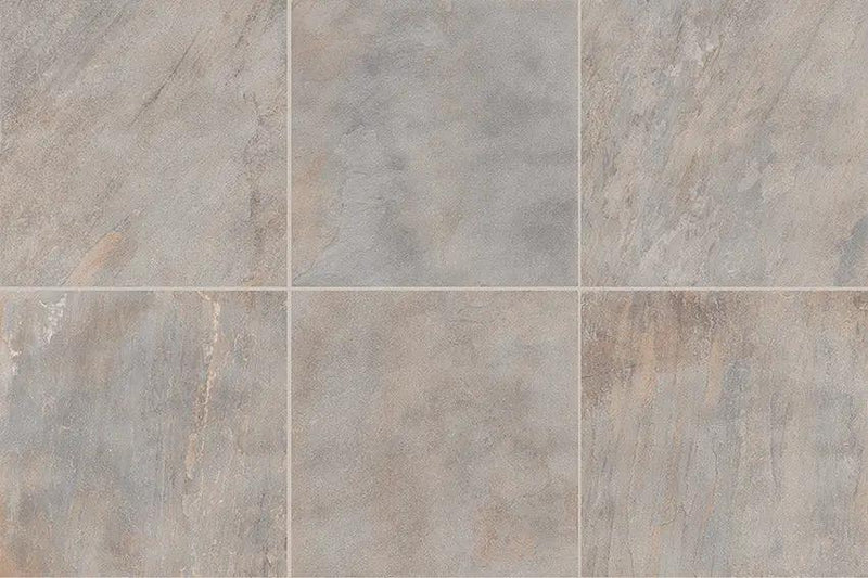 Frontier20 Silver Quartz Look Porcelain Pavers 12x24 by landmarkceramics