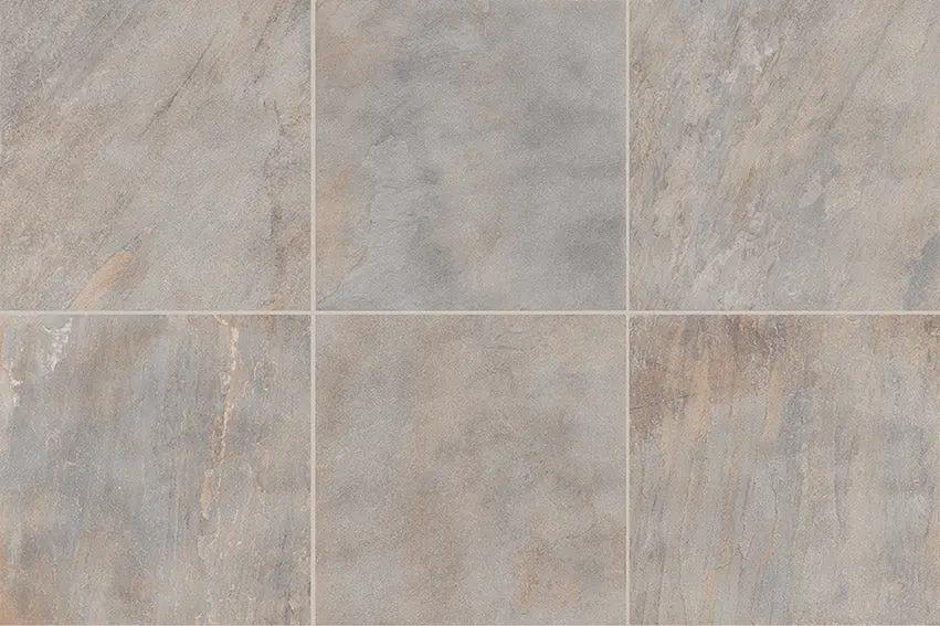 Frontier20 Silver Quartz Look Porcelain Pavers 24x24 by landmarkceramics