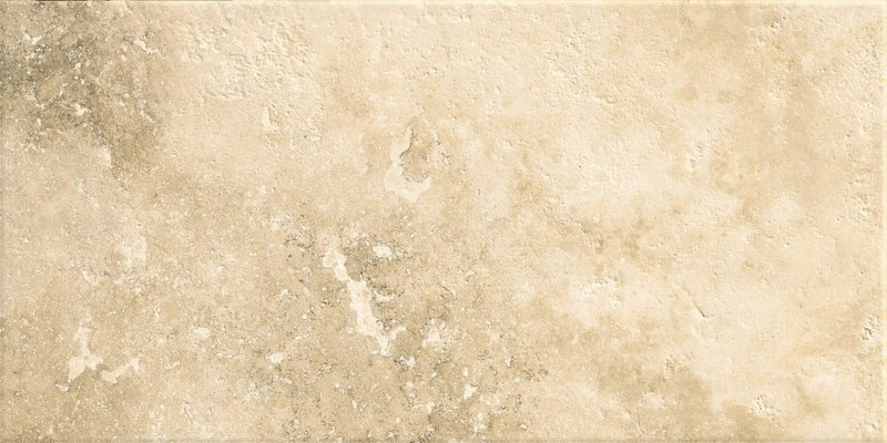 Frontier20 Travertine Cross Cut Country Classic Look Porcelain Pavers 12x24 by landmarkceramics