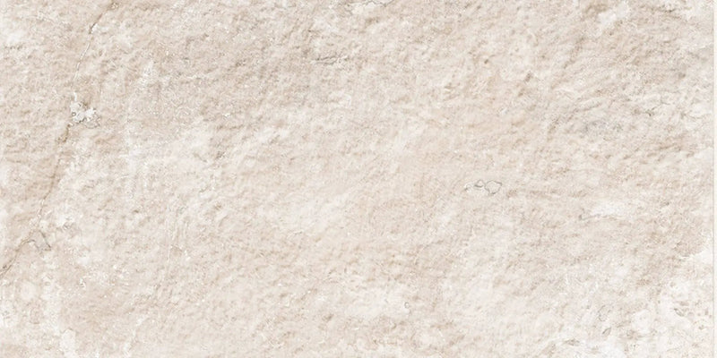 Frontier20 Travertine Cross Cut White Look Porcelain Pavers 24x48 by landmarkceramics