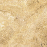 Frontier20 Travertine Select Cross Cut Scabas L Shape Mitered Edge Look Porcelain Moldings 12x24