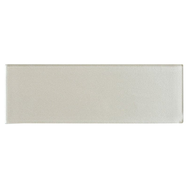 Frost Metallic Subway Glass Tiles 3x9